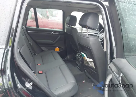 2017 BMW X3 xDrive28I из США, поврежденный, VIN 5UXWX9C35H0W77944